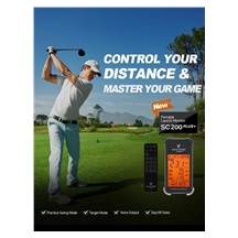 Voice Caddie Swing Caddie Launch Monitor SC200+ czarny