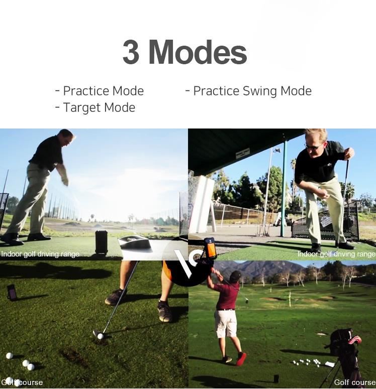 Voice Caddie Swing Caddie Launch Monitor SC200+ czarny