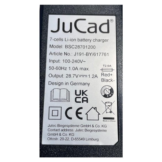 JuCad ładowarka Powerpack , Magnetic plug