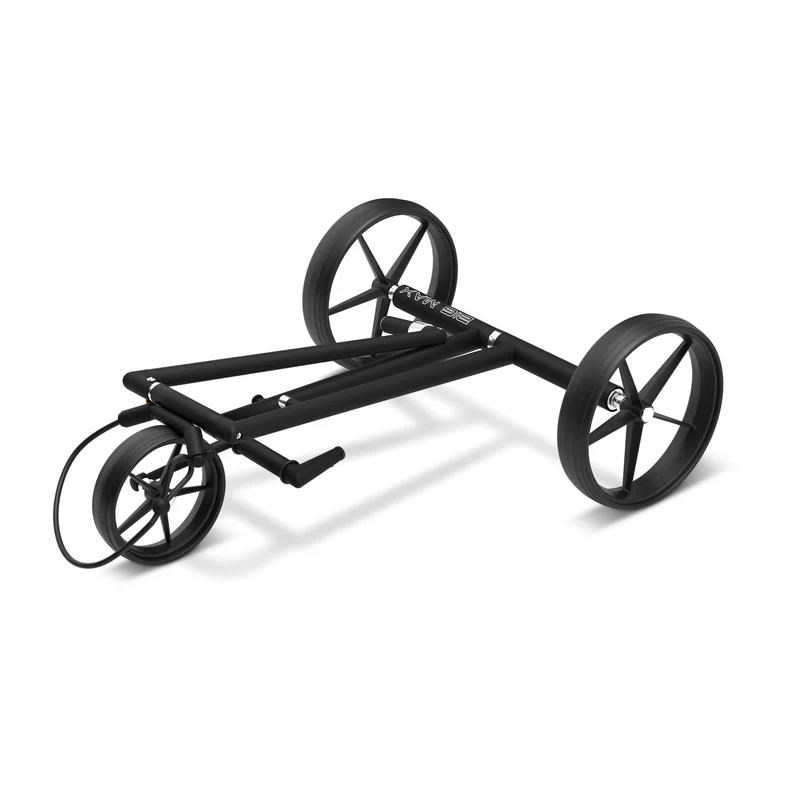 Big Max e-LITE 3 PHANTOM elektryczny wózek golfowy, czarny + akumulator, ładowarka