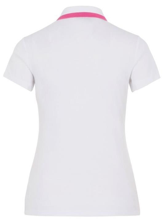 J.Lindeberg Alve Cotton damskie polo, białe