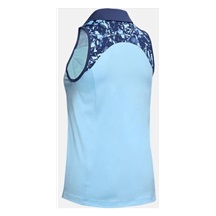 Under Armour Zinger Sleeveless Blocked damskie polo, niebiesko/granatowe