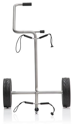 JuStar Silver 2-Wheeled wózek golfowy