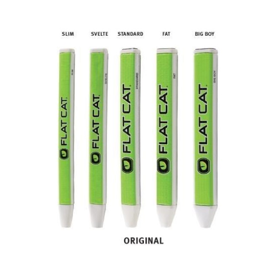 Flat Cat Original Putter Grip Svetle, limonkowy