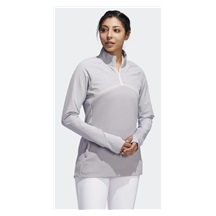 Adidas Hybrid Quarter-Zip bluza damska, glory grey