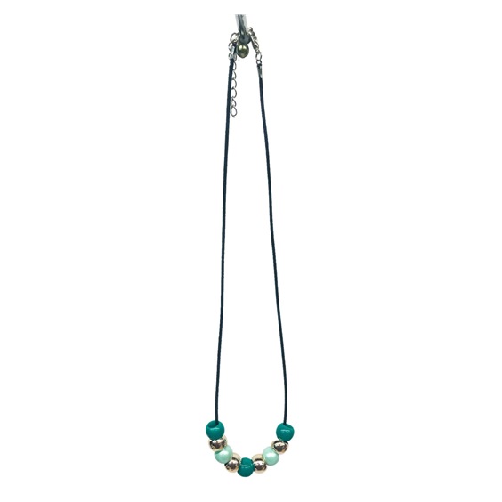 Ostatní Handmade Teraka necklace type 002 akcesoria, zielony