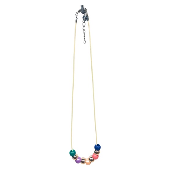 Ostatní Handmade Teraka necklace, type 003, wielokolorowy
