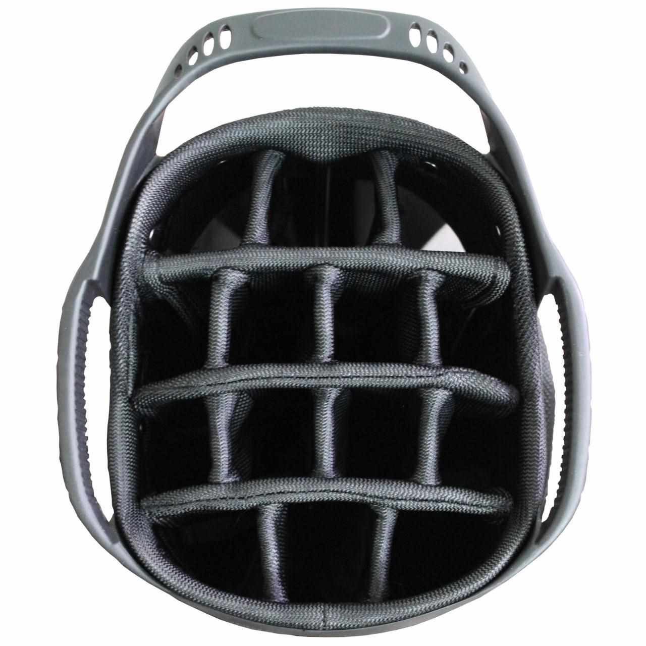 Bennington Zone Waterproof stand bag, biało/srebrno/limonkowy