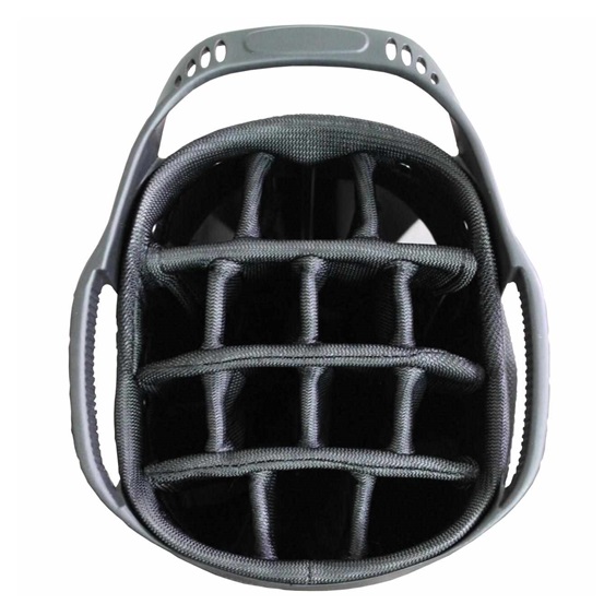 Bennington Zone Waterproof stand bag, biało/srebrno/limonkowy
