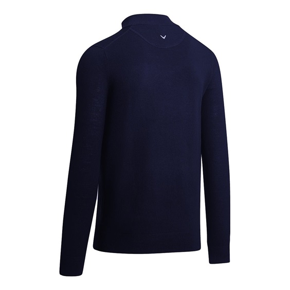 Callaway 1/4 Zipped Merino męski sweter, granatowy