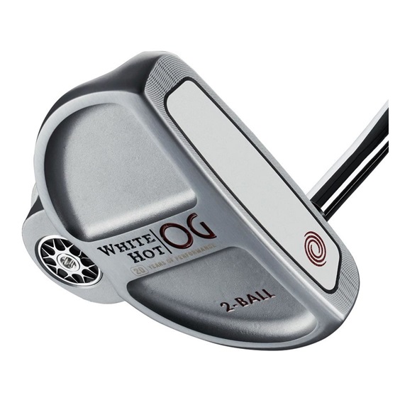 Odyssey White Hot OG 2-Ball putter, stal