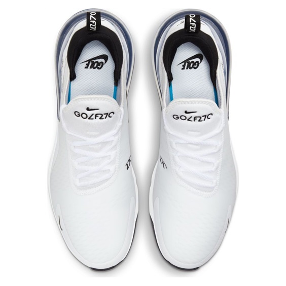 Nike Air Max 270 G unisex buty golfowe, biało/czarne