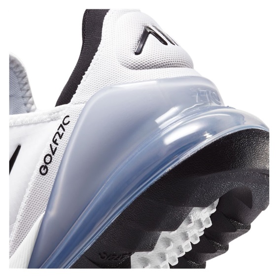Nike Air Max 270 G unisex buty golfowe, biało/czarne