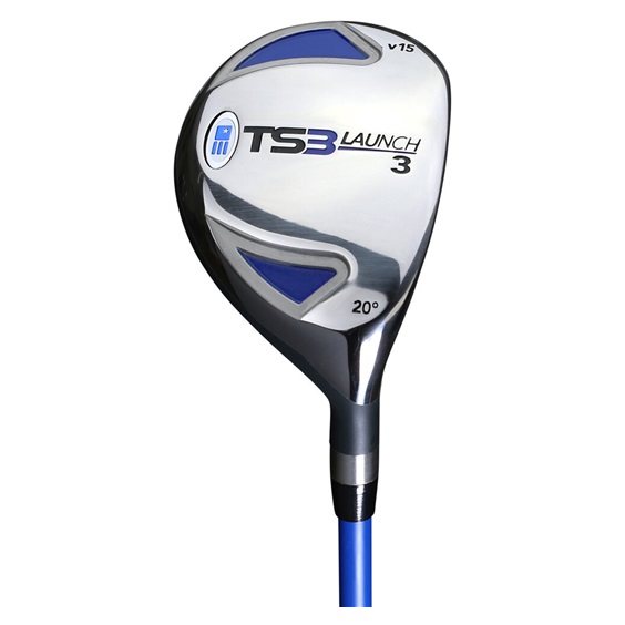 U.S. Kids Golf TS3-51 (130 cm) v15 10-Club golfowy zestaw juniorski, niebiesko/biało/pomarańczowy