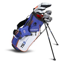 U.S. Kids Golf TS3-51 (130 cm) v15 10-Club golfowy zestaw juniorski, niebiesko/biało/pomarańczowy