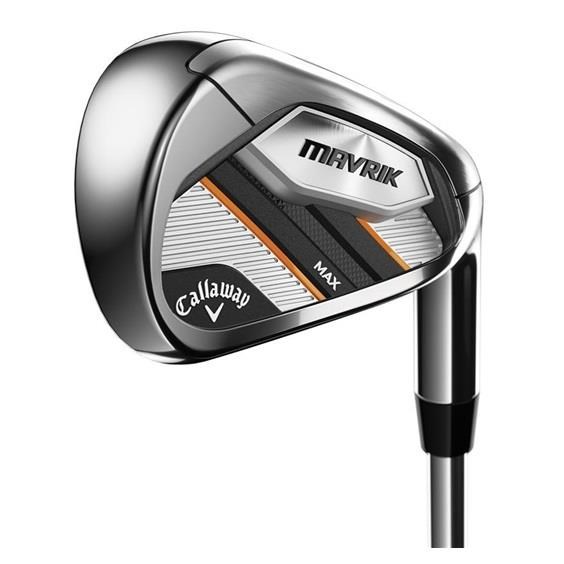 Callaway Mavrik Max imęskie przedłużone irony, stal, RH, 5-PW, Reg