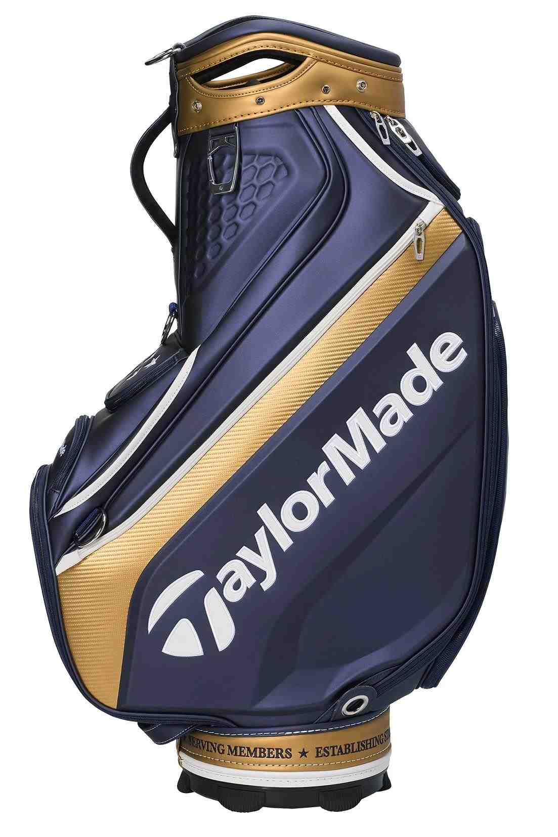 TaylorMade PGA Championship staff bag, edycja limitowana, navy/gold
