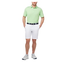 Callaway Heathered Jacquard męskie polo, summer green heather