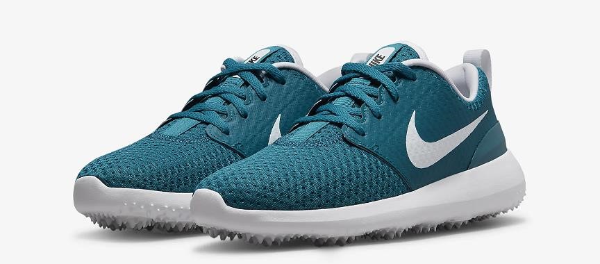 Nike Roshe G dziecięce buty golfowe, marina niebieskie/białe