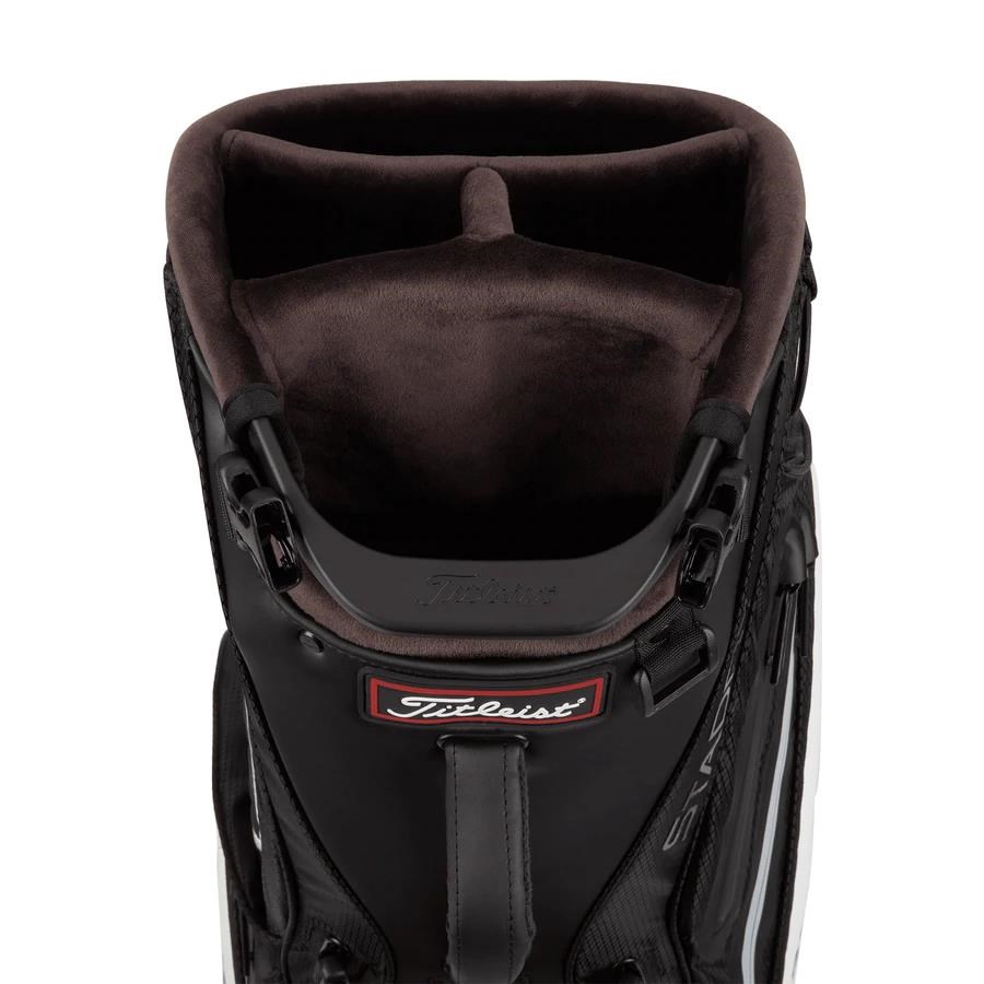 Titleist Tour Series Premium StaDry stand bag, czarno/biały