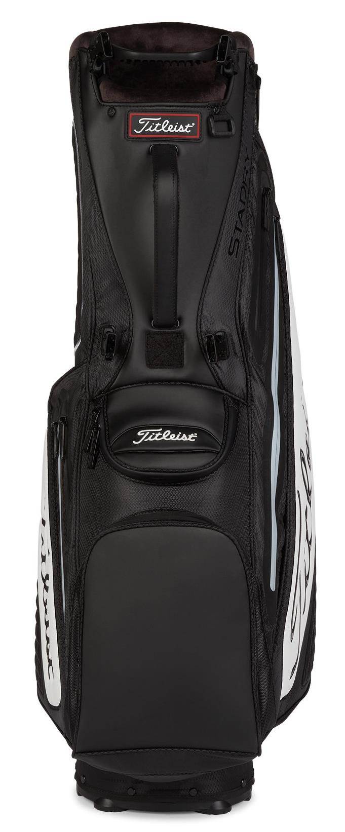 Titleist Tour Series Premium StaDry stand bag, czarno/biały