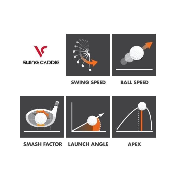 Swing Caddie SC300i Launch Monitor analyzátor
