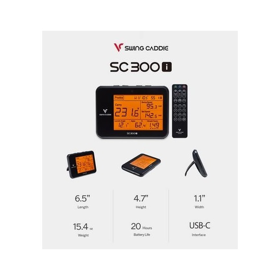 Swing Caddie SC300i Launch Monitor analyzátor