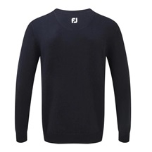 FootJoy Wool Blend V-Neck męski sweter, granatowy