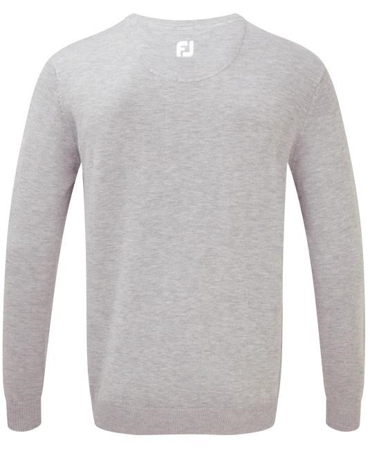 FootJoy Wool Blend V-Neck męski sweter, szary