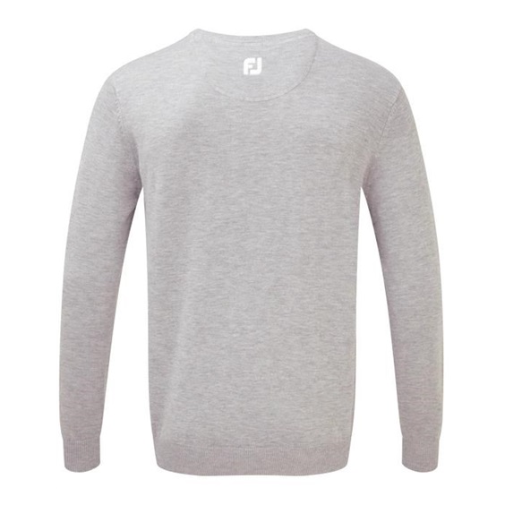 FootJoy Wool Blend V-Neck męski sweter, szary
