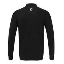 FootJoy Wool Blend 1/2 Zip męski sweter, czarny