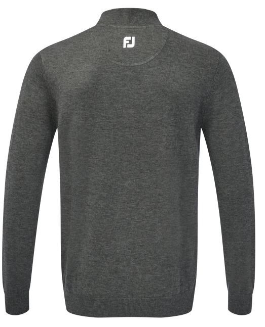 FootJoy Wool Blend 1/2 Zip męski sweter, szary