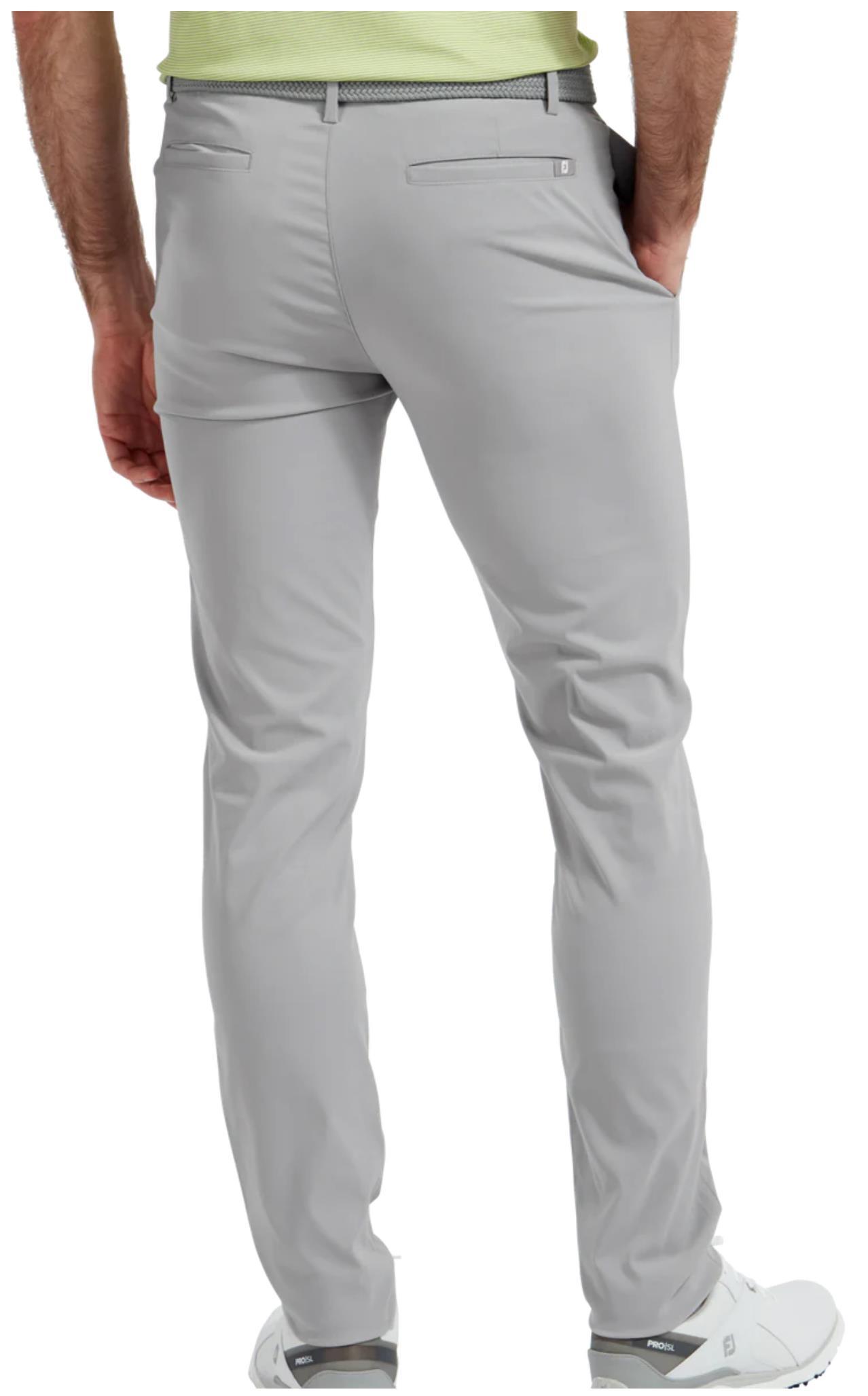 FootJoy Performance Tapered Slim Fit spodnie męskie, szare