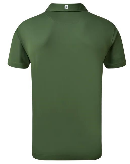 FootJoy Stretch Pique Solid Athletic Fit męskie polo, oliwkowe