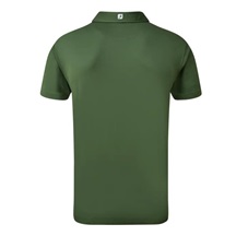 FootJoy Stretch Pique Solid Athletic Fit męskie polo, oliwkowe