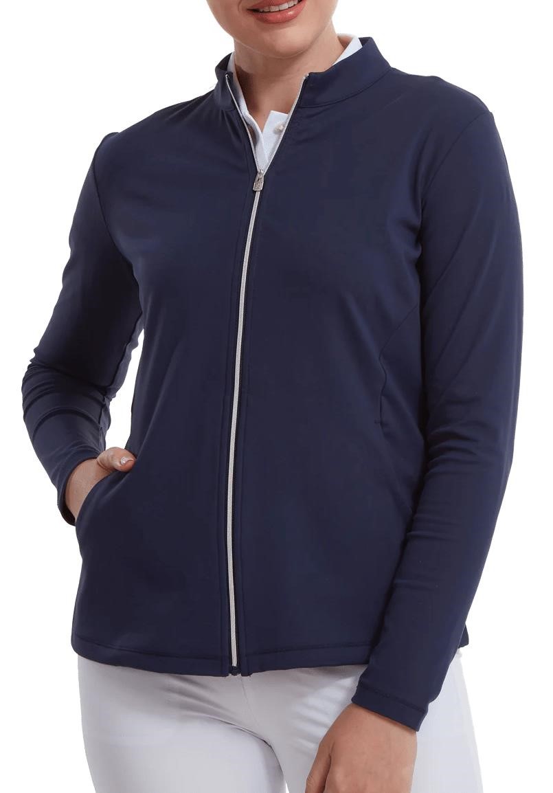 FootJoy Full-Zip Midlayer damska bluza, granatowa