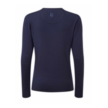 FootJoy Wool Blend V-Neck damski sweter, granatowy