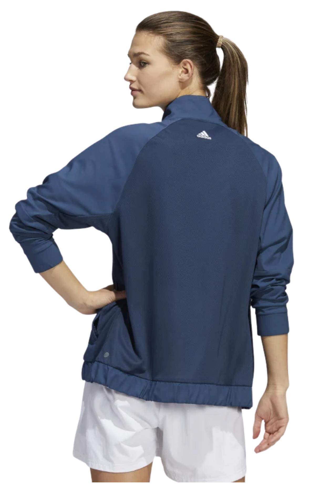 Adidas Essentials Full Zip damska kurtka, granatowa