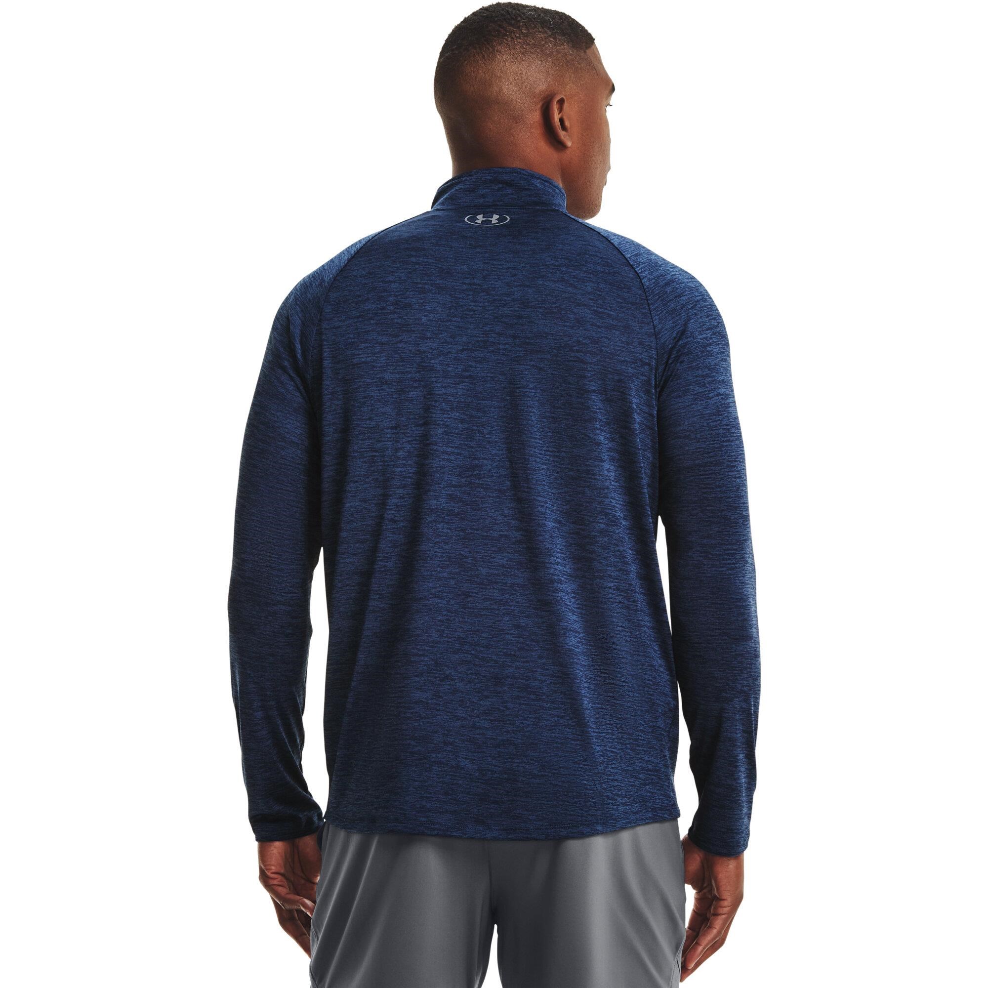 Under Armour Tech 2.0 1/2 Zip męskie polo, granatowe