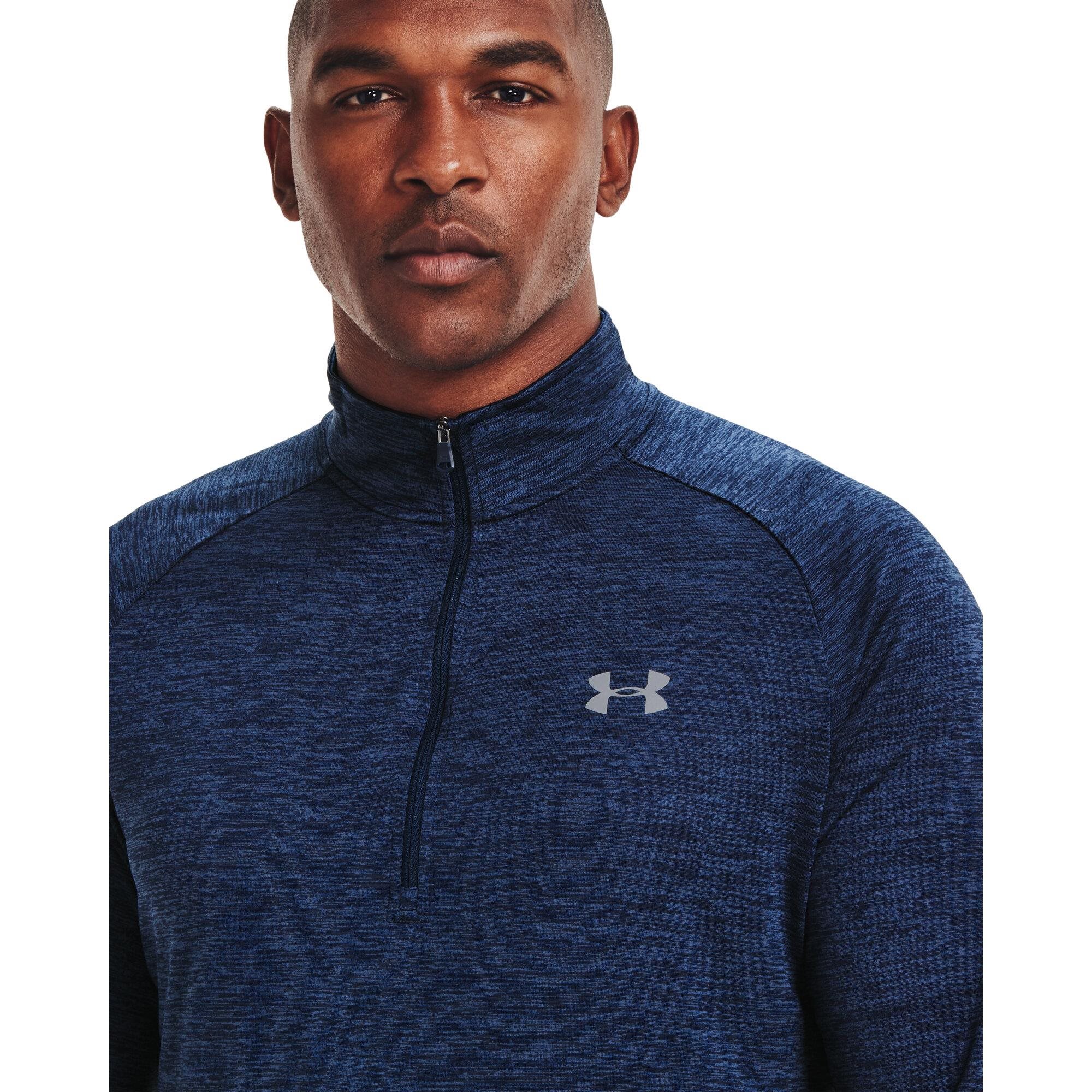 Under Armour Tech 2.0 1/2 Zip męskie polo, granatowe