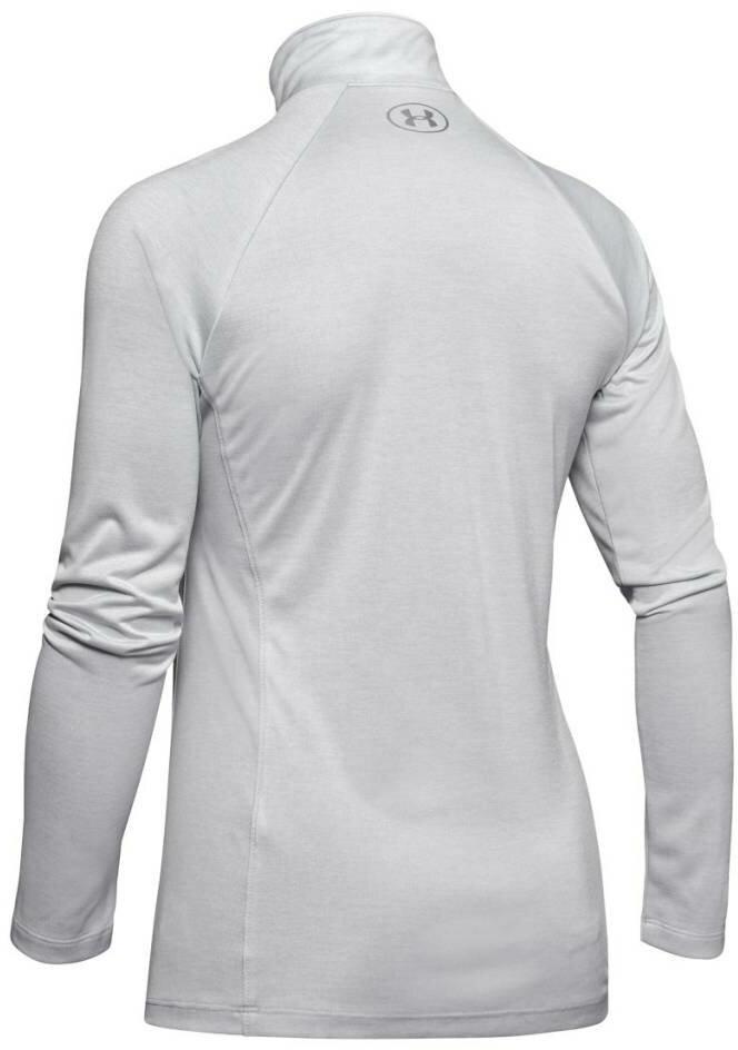 Under Armour New Tech 1/2 Zip Twist damska bluza, szara