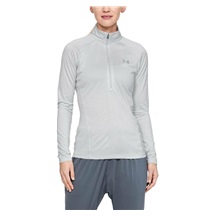 Under Armour New Tech 1/2 Zip Twist damska bluza, szara
