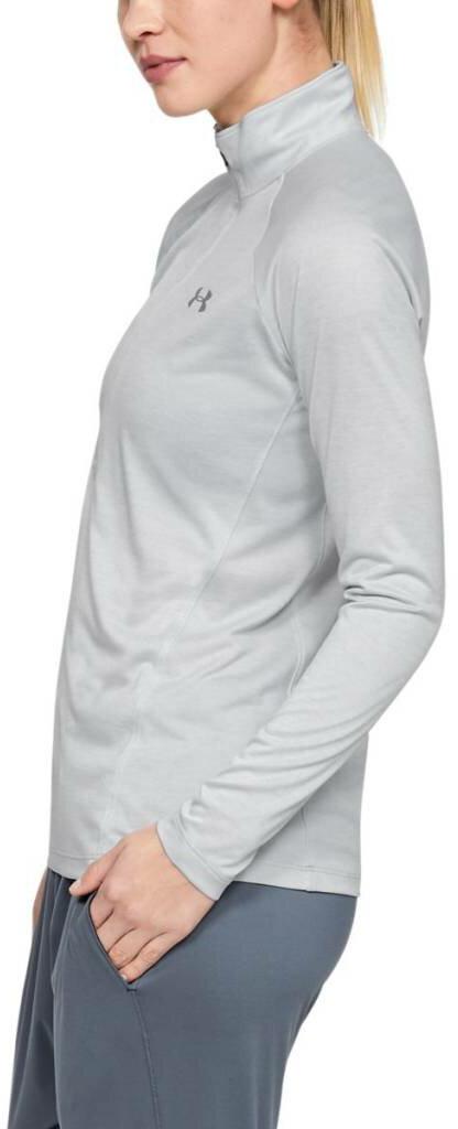 Under Armour New Tech 1/2 Zip Twist damska bluza, szara