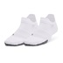 Under Armour Breathe 2 No Show Tab damskie skarpetki, białe, 2 pary