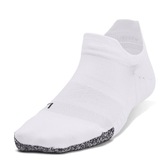 Under Armour Breathe 2 No Show Tab damskie skarpetki, białe, 2 pary
