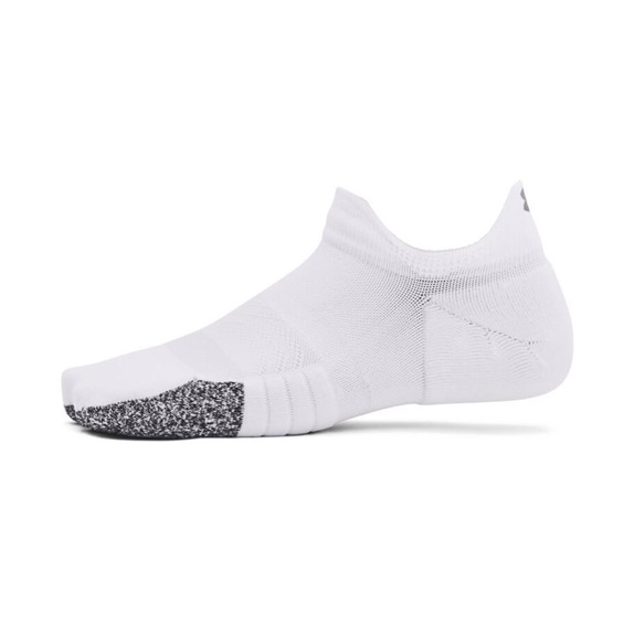 Under Armour Breathe 2 No Show Tab damskie skarpetki, białe, 2 pary