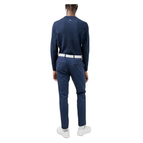 J.Lindeberg Tim spodnie męskie, navy blazer bridge monogram