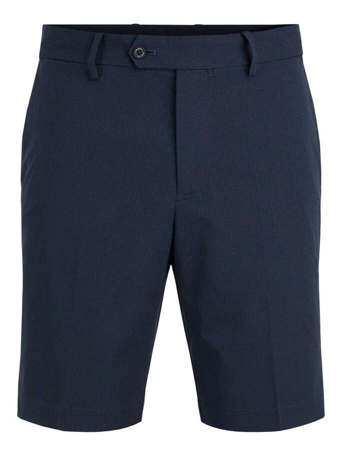 Short De Golf/Haut Homme J.Lindeberg Vent Tight - Bleu Marine/Gris - Modèle GMPA02655 Neuf