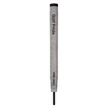 Golf Pride Pro Only Cord putter grip, Green Star 88cc - grey
