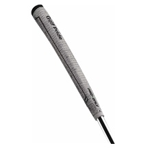 Golf Pride Pro Only Cord putter grip, Green Star 88cc - grey